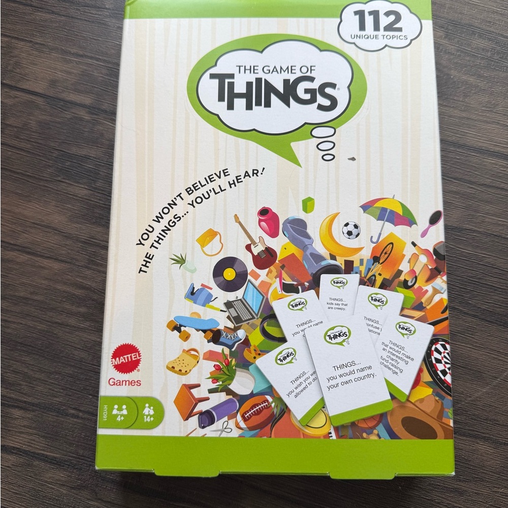 Mattel The Game of Things - Green and White